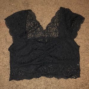 Off the shoulder bralette